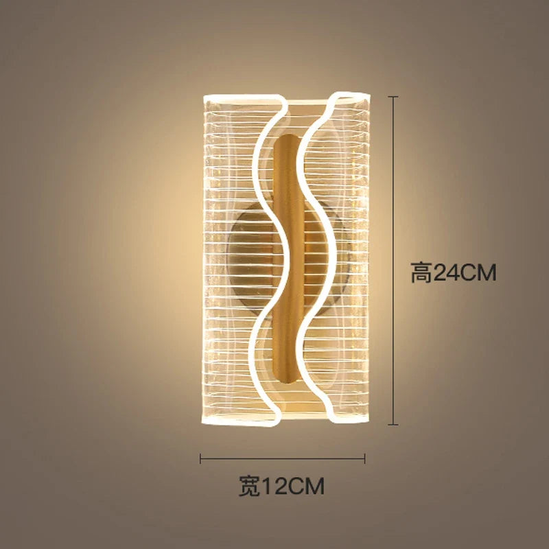 applique murale led moderne pour décoration intérieure élégante
