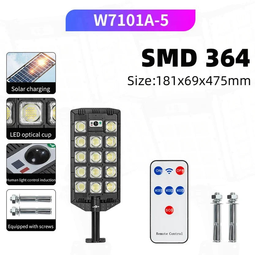 20000W Split Solar Street Light Outdoor Aluminum Solar Street Light Garden Sunlight House Remote Control Waterproof Wall Lamp