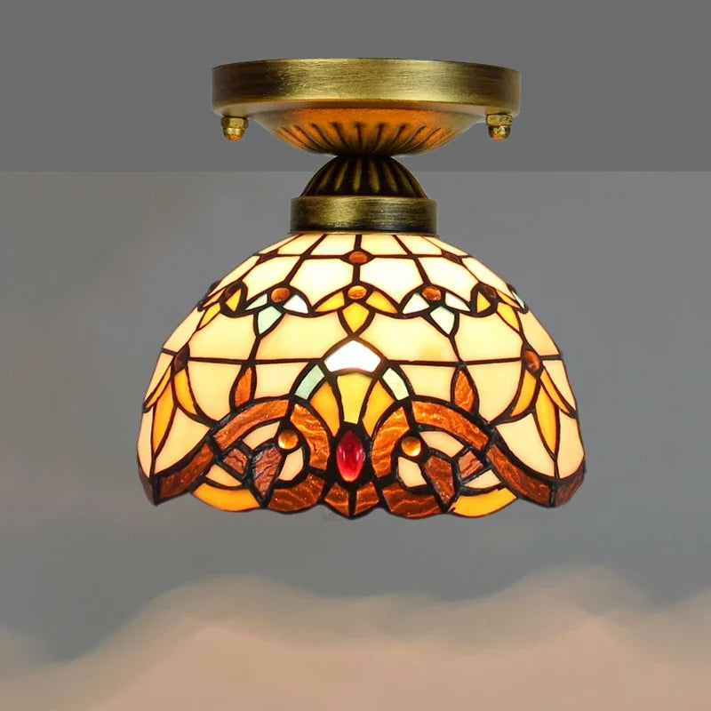 plafonnier moderne en éclairage led nordique pour balcon et allée