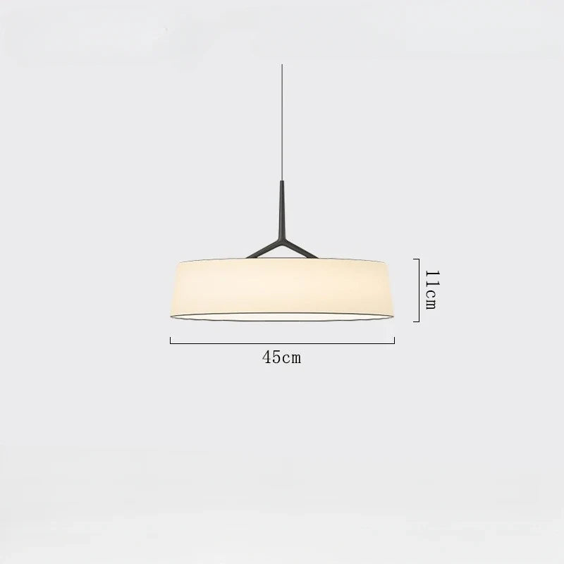 suspension moderne italienne à led pour intérieur minimaliste