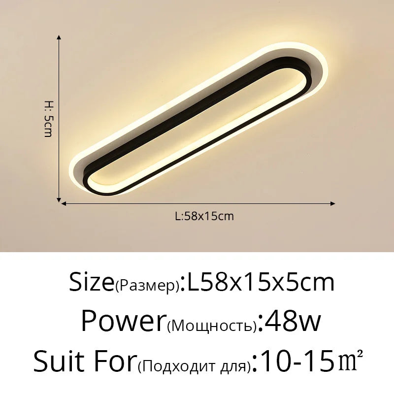 lustre nordique led simple moderne créatif balcon