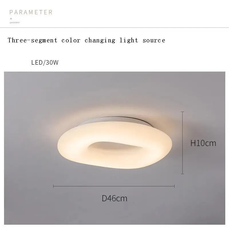 lustre moderne nordique nuage led décoration suspendue