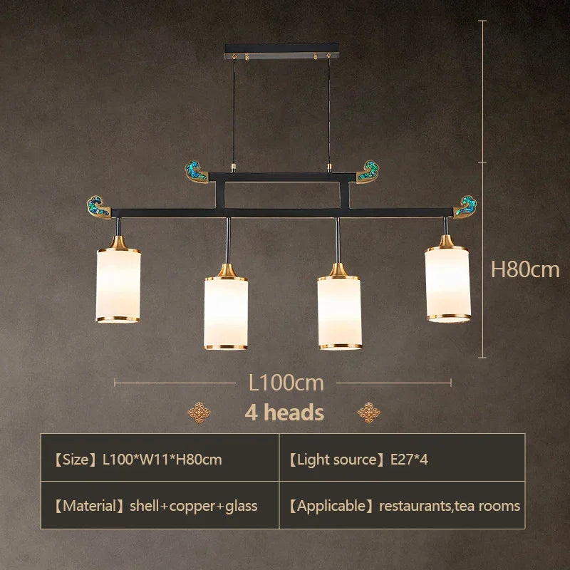 lustre en cuivre design luxe pour décoration intérieure moderne