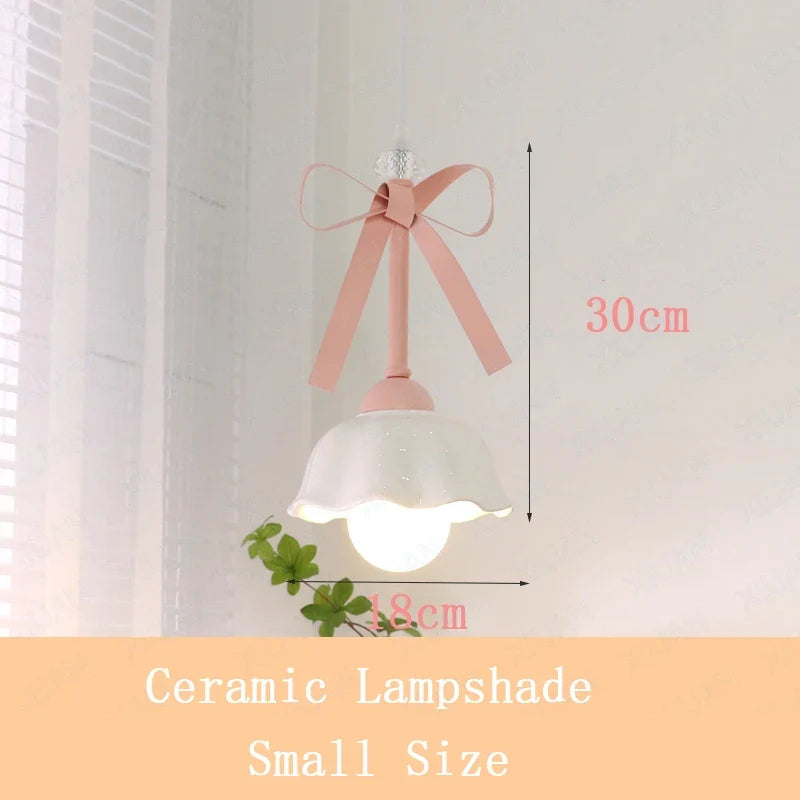 suspension décorative pour enfants en verre et céramique
