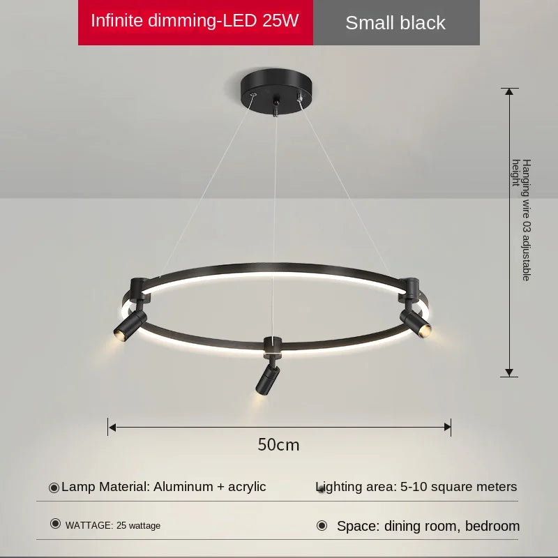 lustre postmoderne créatif multi angle pour hôtel boutique