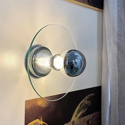 suspension moderne en verre pour éclairage créatif minimaliste