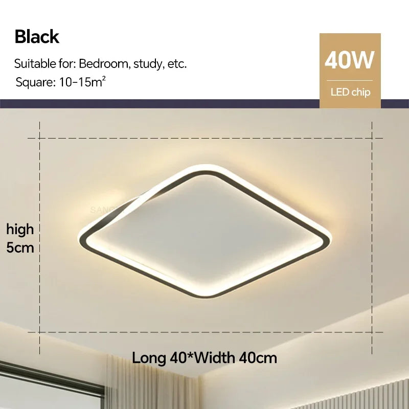 plafonnier led moderne pour décoration intérieure élégante