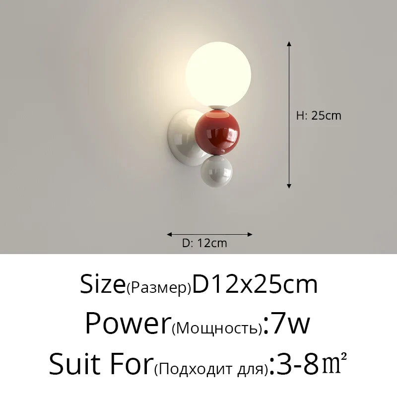 lampe de chevet murale en u anti-lumière bleue minimaliste
