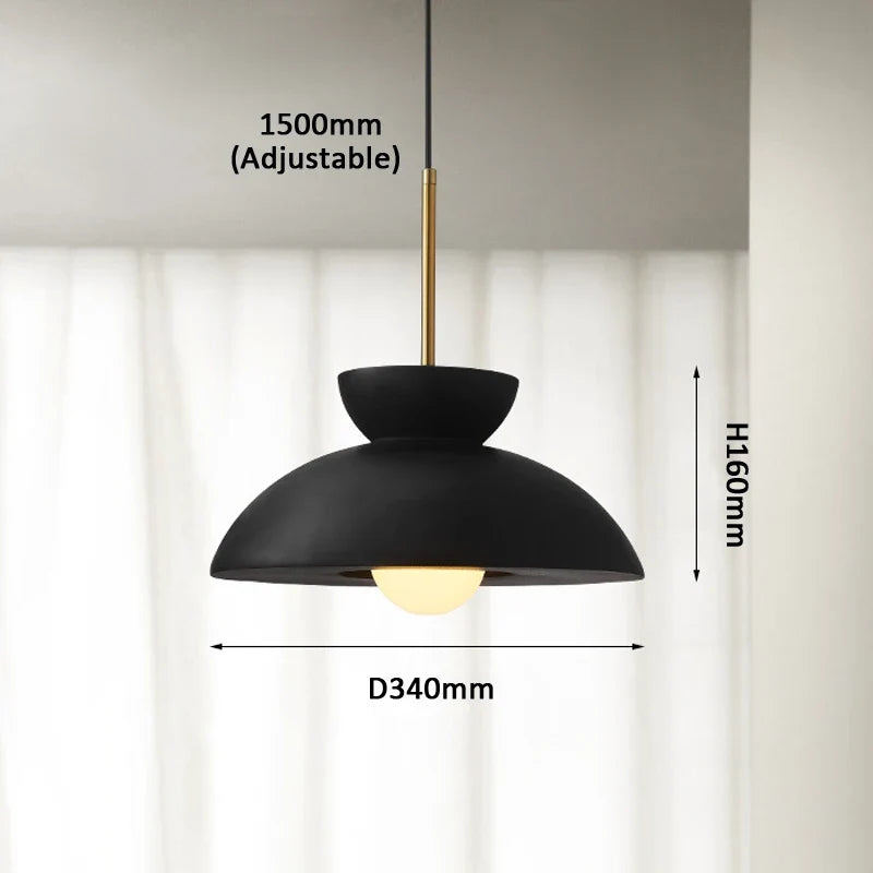 suspension nordique design wabi sabi pour décoration moderne