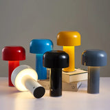 lampe de table champignon sans fil rechargeable variable type c