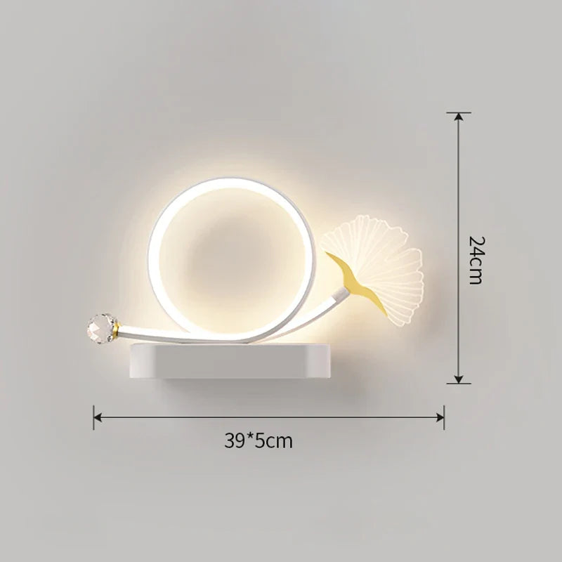 applique murale led moderne pour décoration intérieure élégante
