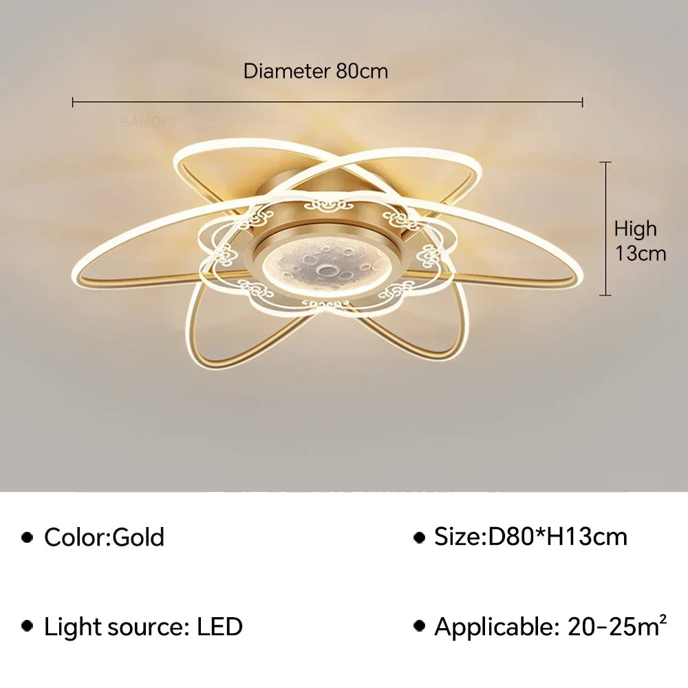suspension moderne à led pour décoration intérieure élégante