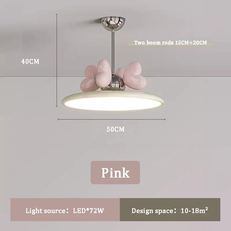 lustre romantique mignon pour chambre de princesse enfant