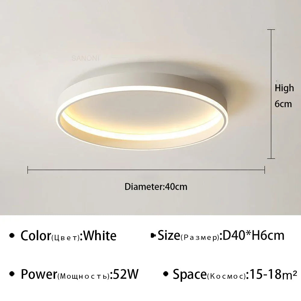 lustre nordique moderne à leds pour intérieur décoratif