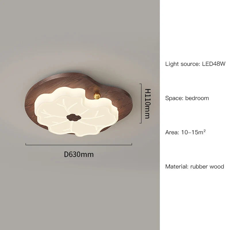 lustre moderne en imitation bois design créatif éclairage intérieur