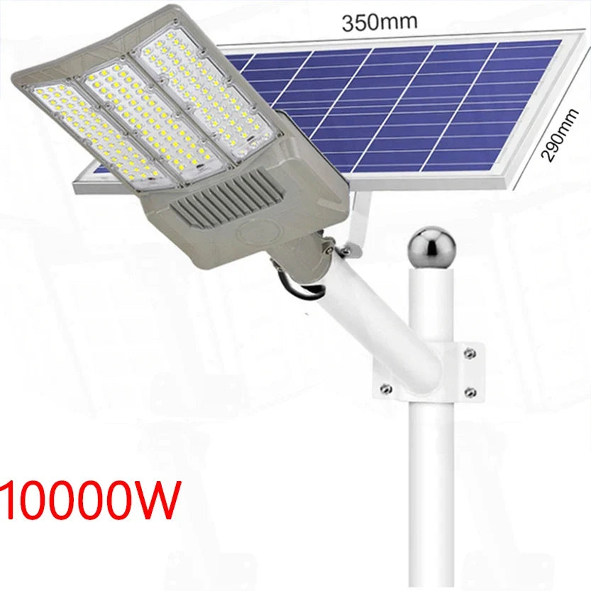 20000W Split Solar Street Light Outdoor Aluminum Solar Street Light Garden Sunlight House Remote Control Waterproof Wall Lamp