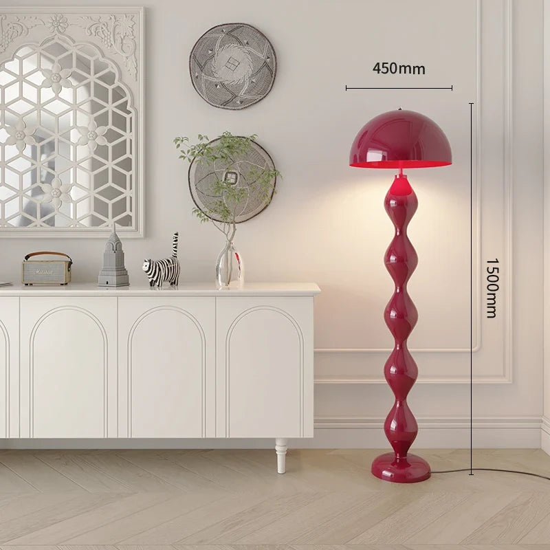 lampadaire butter gourd design créatif interrupteur à pied haut niveau