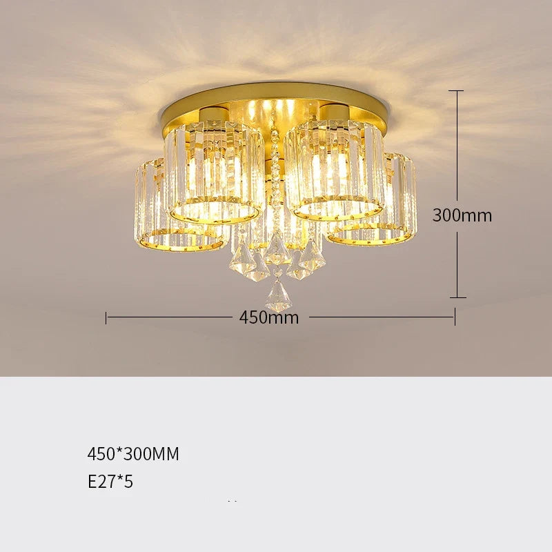 plafonnier led moderne à intensité variable pour intérieur