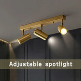 lustre moderne avec projecteurs led pour intérieur