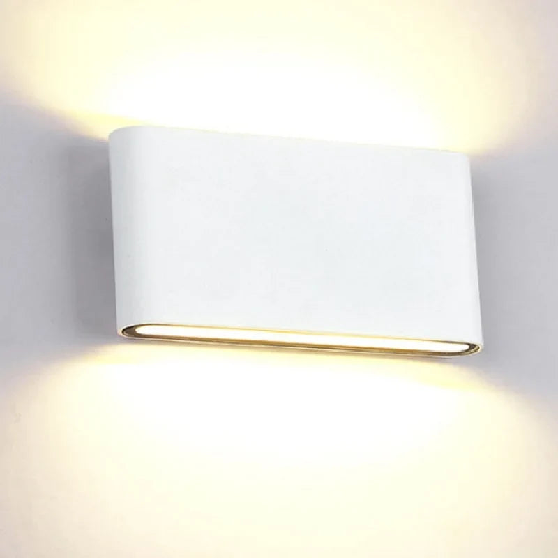 applique murale led moderne étanche luminaire décoratif intérieur extérieur aluminium