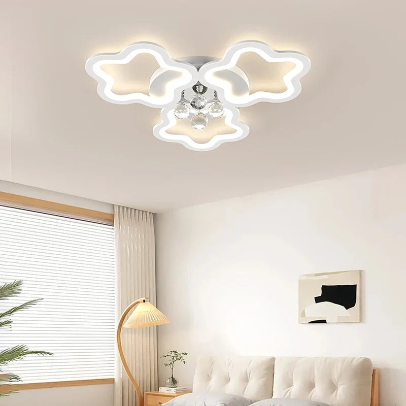 plafonnier moderne style citrouille luxe cristal 2024 pour toute la maison