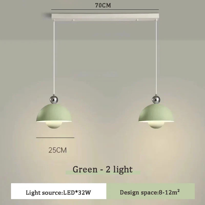 lustre moderne à led pour éclairage intérieur chaleureux