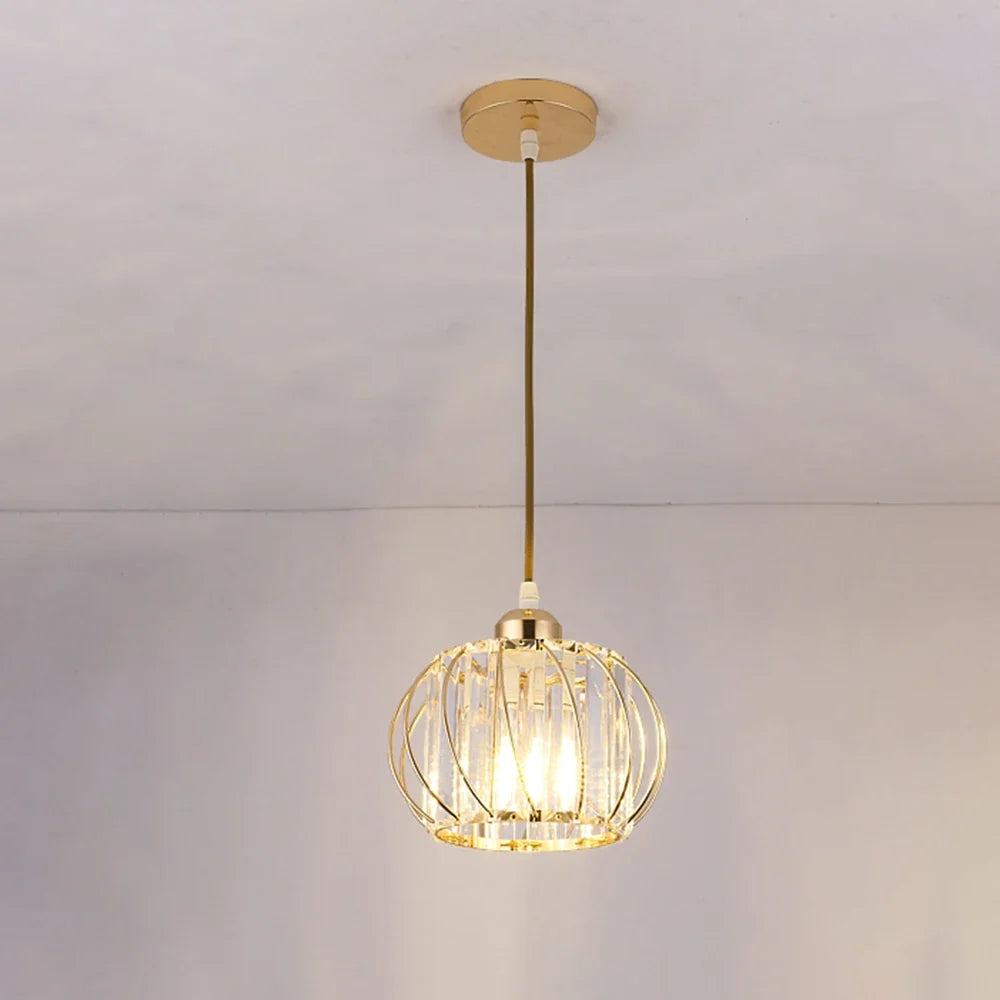 plafonnier moderne en cristal pour une ambiance élégante et créative