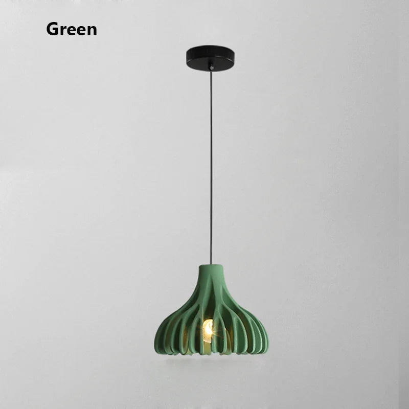 suspension design en résine pour restaurant et bar