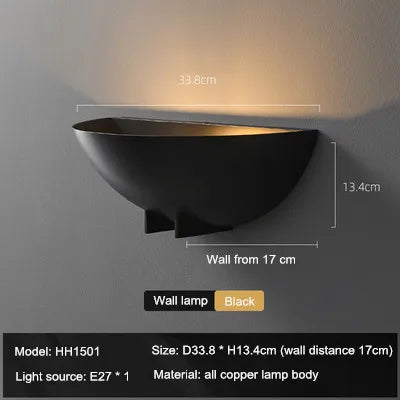 lampe de chevet en cuivre design luxe pour intérieur élégant