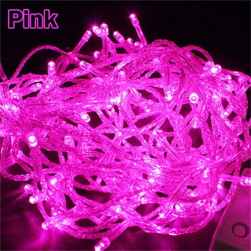 guirlande lumineuse extérieure 100 LED pour Noël et fêtes