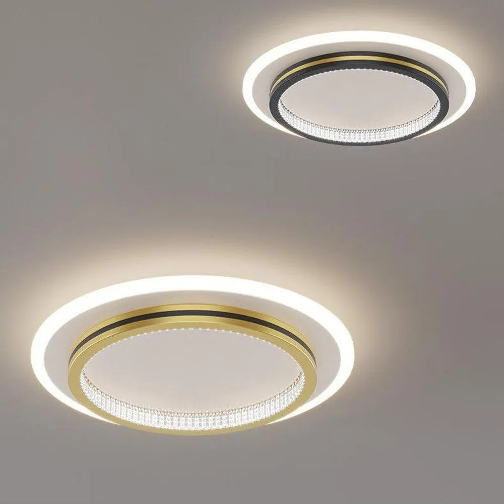 Plafond moderne à LEDs lampes pour salon chambre luxe décor luminaires intérieur couloir plafonnier avec télécommande