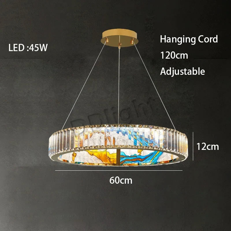 luminaire art déco led dimmable doré