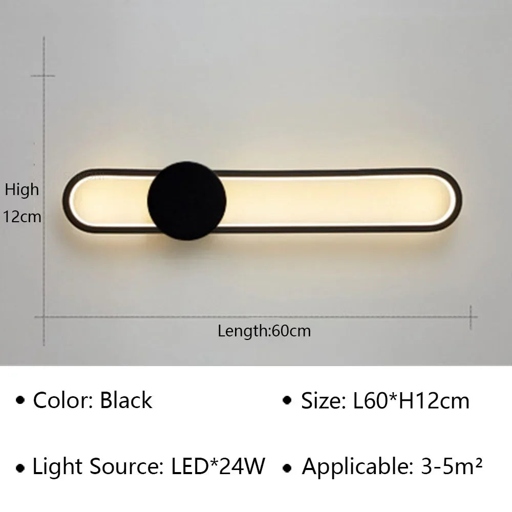 Applique murale led moderne pour décoration de la maison
