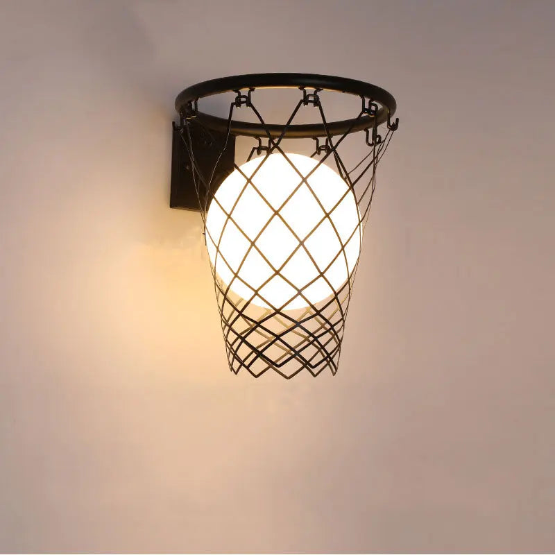 applique murale créative nordique basket personnalisée
