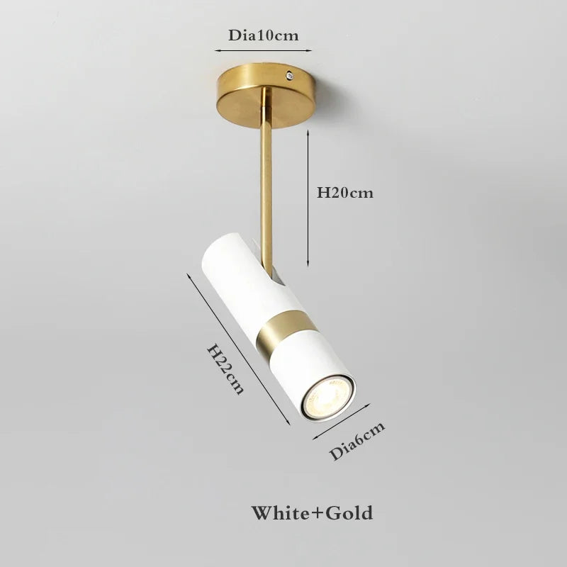 spot led moderne réglable pour éclairage intérieur design