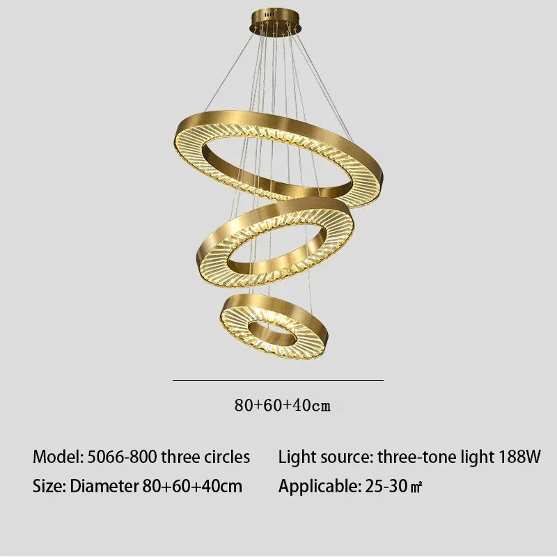 lustre en cristal à led design pour intérieur élégant