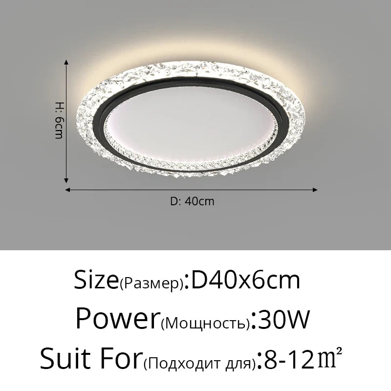 lustre moderne en cristal pour un éclairage élégant