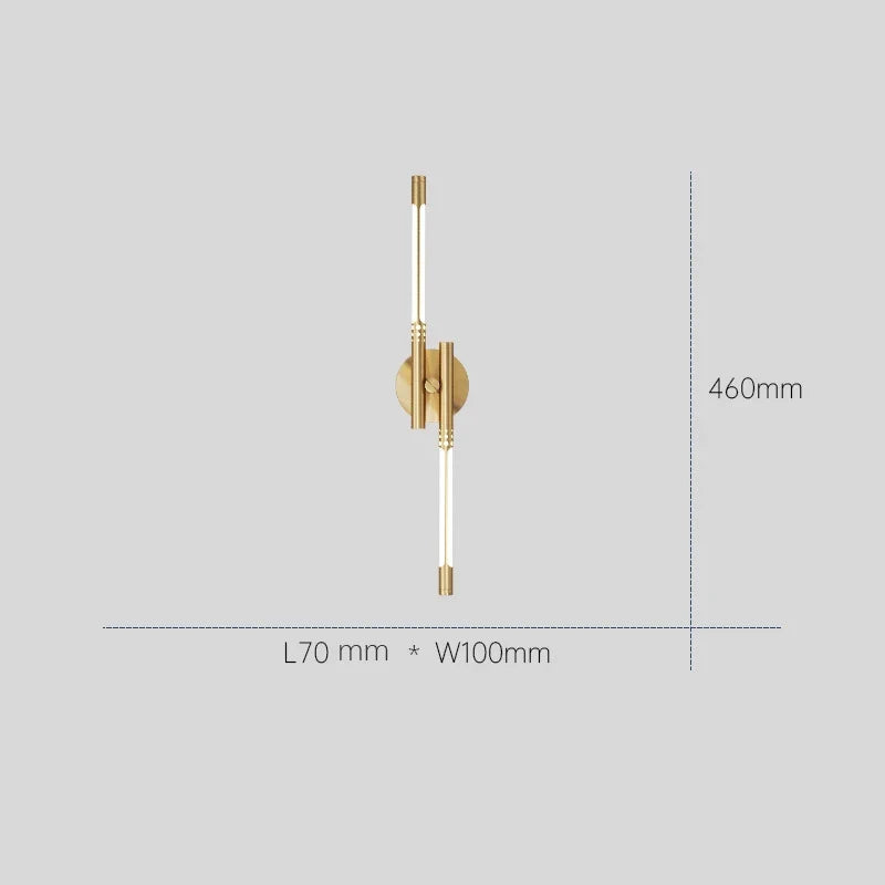 applique murale led moderne minimaliste pour intérieur élégant