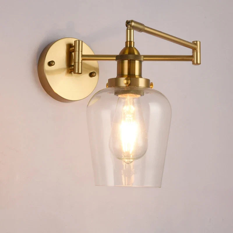 applique murale led pliable écologique avec bras réglable moderne