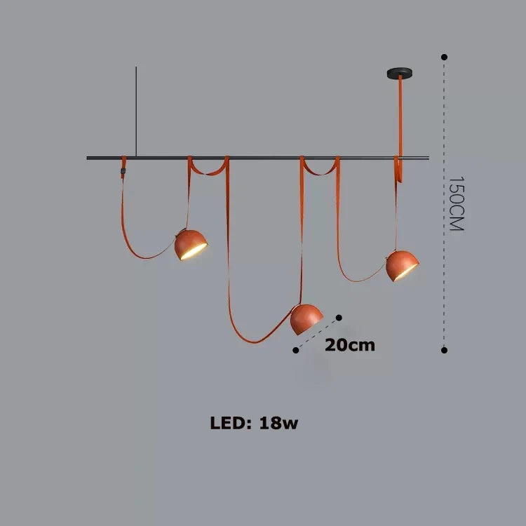 lustre artistique dimmable pour décoration intérieure moderne