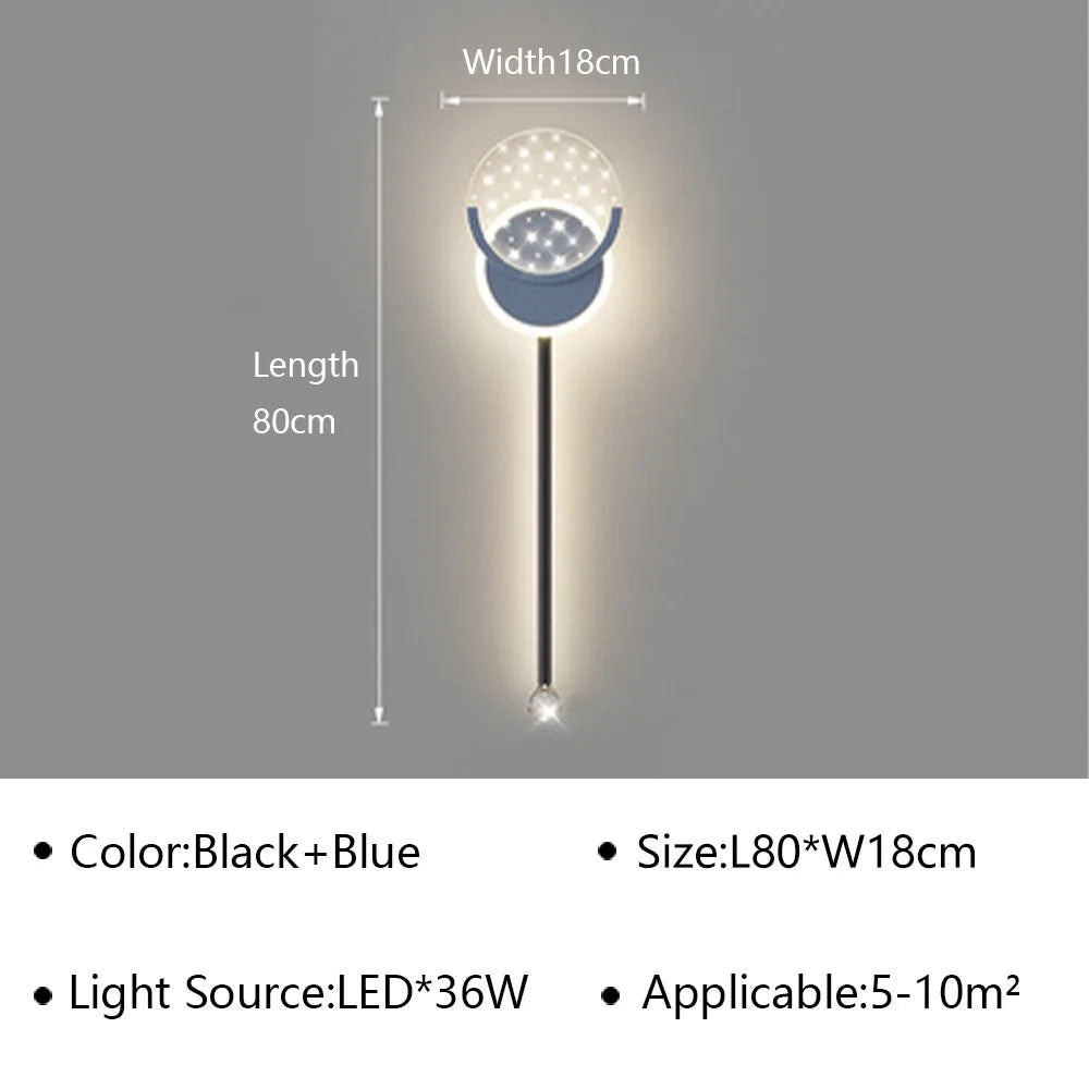 applique murale led design pour décoration intérieure moderne