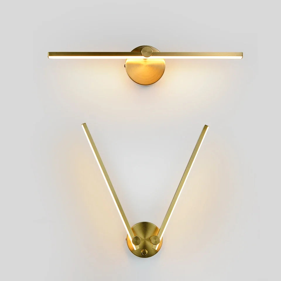 applique murale led minimaliste rotative librement réglable