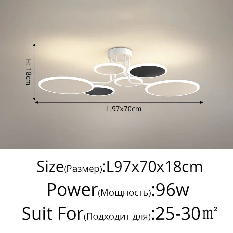 lustre en acrylique design pour intérieur moderne élégant et lumineux