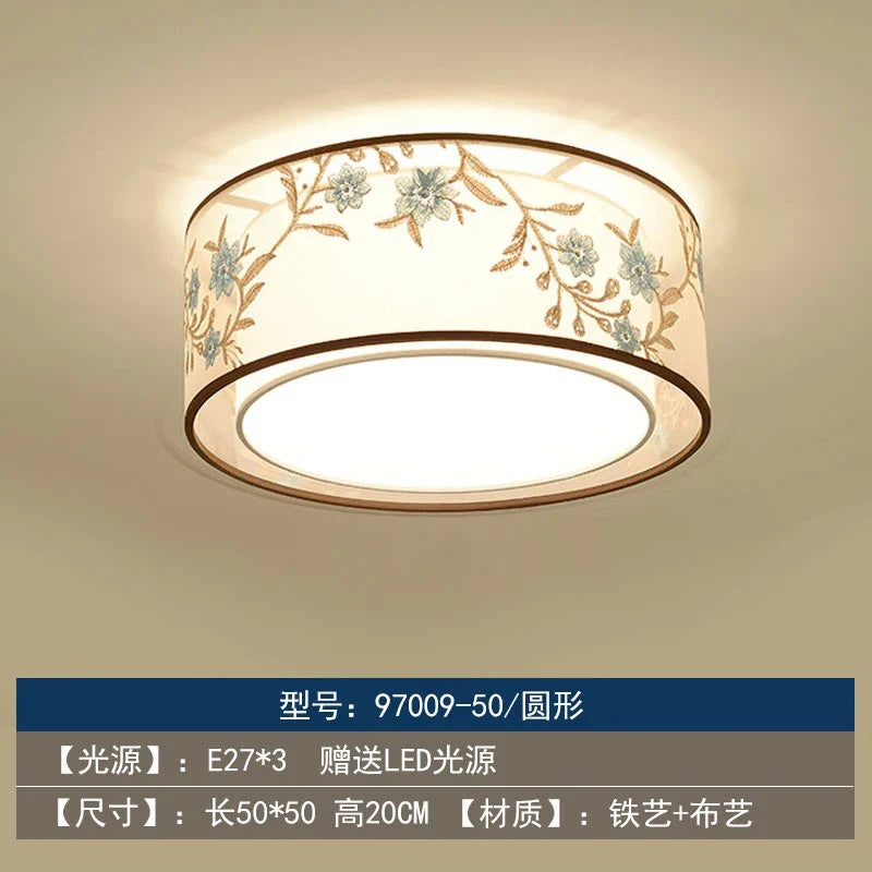 lustre chinois rétro pour un éclairage élégant et chaleureux
