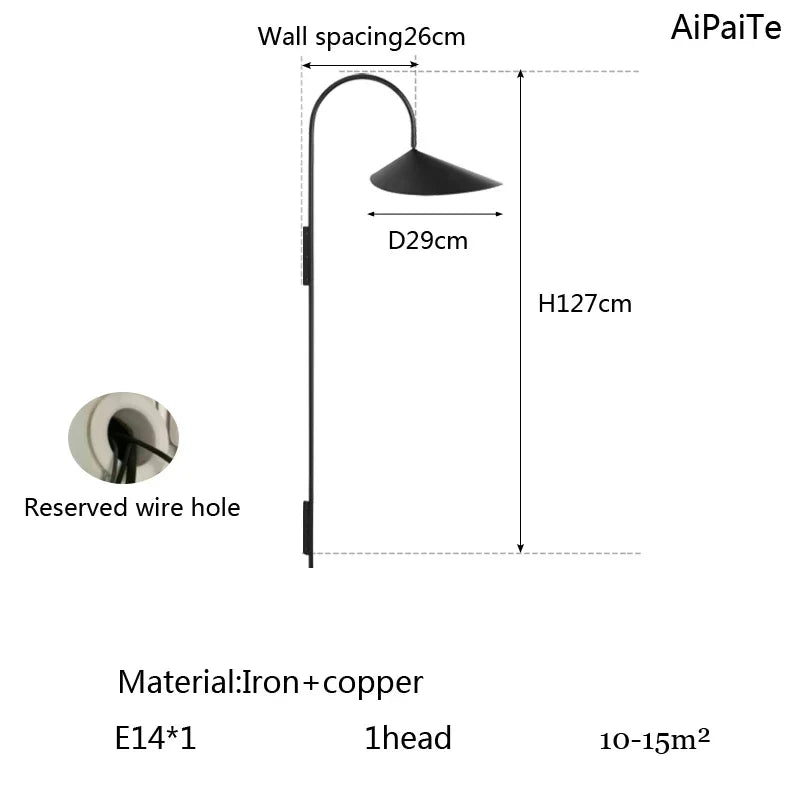 Lampadaire en marbre et pierre réglable
