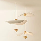 suspension moderne en forme de feuille de lotus style nordique décoratif