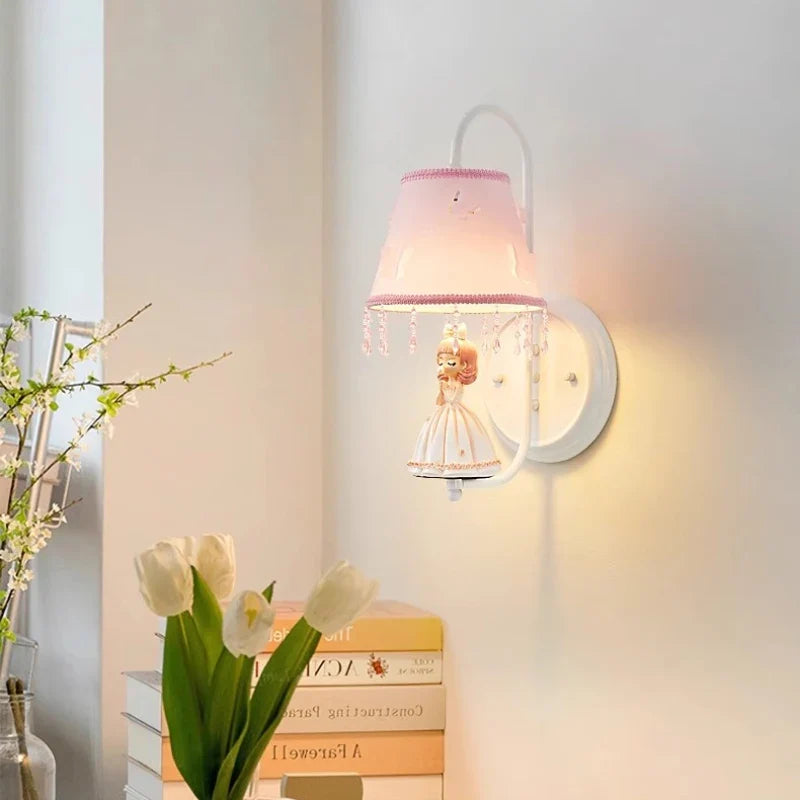applique murale romantique pour chambre de fille moderne et chaleureuse