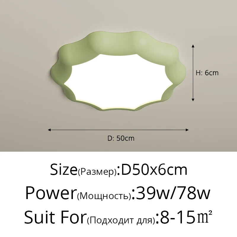 lampe à led de style crème pour protection des yeux