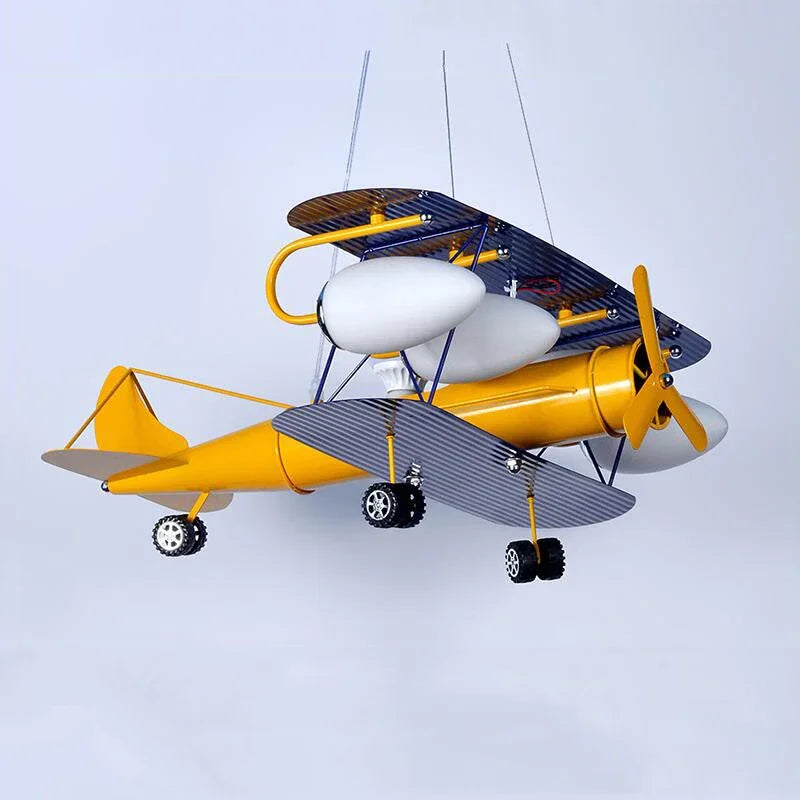 plafonnier led en forme d'avion moderne pour chambre d'enfant