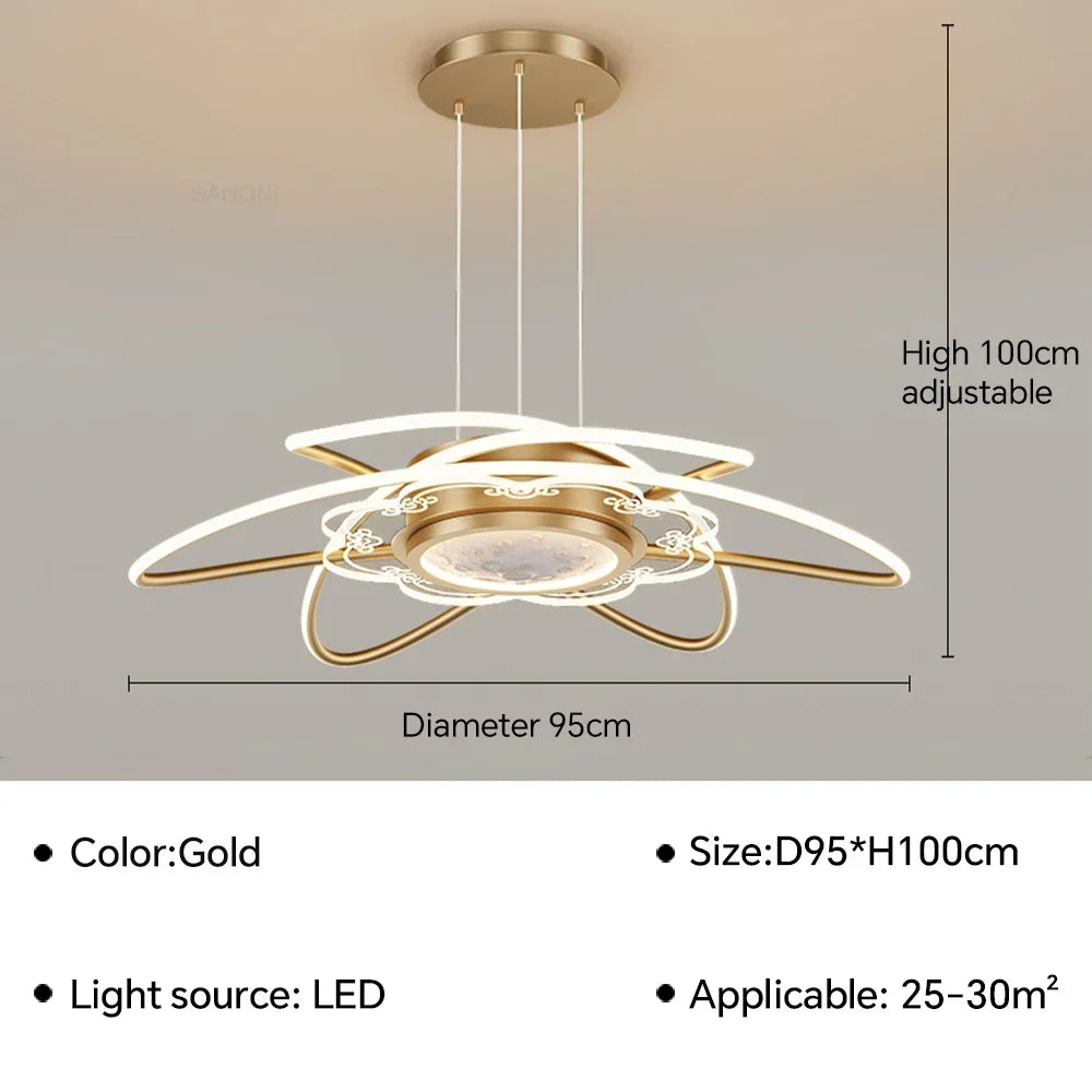 Suspension LED au design moderne